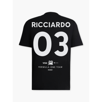 Visa Cash App RB pánské tričko Daniel Ricciardo black F1 Team 2024