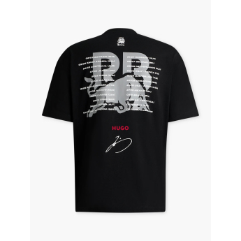 Visa Cash App RB pánské tričko Yuki Tsunoda Fans black F1 Team 2024