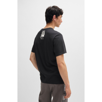 Visa Cash App RB pánské tričko Hugo Logo black F1 team 2024