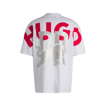 Visa Cash App RB pánské tričko Hugo oversize white F1 Team 2024