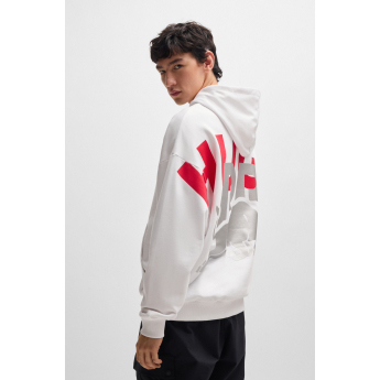 Visa Cash App RB pánská mikina s kapucí Hugo Bulls white F1 Team 2024