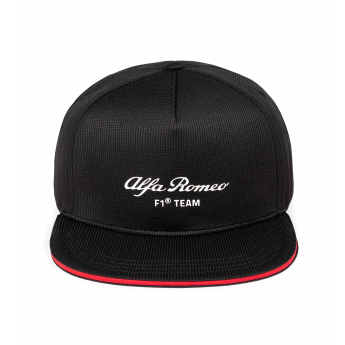 Alfa Romeo Racing čepice flat kšiltovka official black F1 Team 2023
