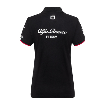 Alfa Romeo Racing dámské polo tričko official black F1 Team 2023