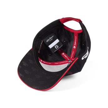 Alfa Romeo Racing čepice baseballová kšiltovka Driver official Valtteri Bottas black F1 Team 2023