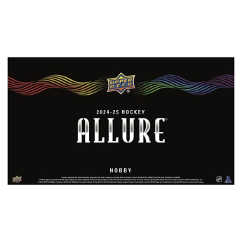 NHL boxy hokejové karty NHL 2024-25 Upper Deck Allure Hobby Box