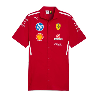 Ferrari pánská košile official Teamline Replica F1 Team 2025
