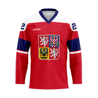 Hokejové reprezentace hokejový dres Fan Petr Mrázek CCM Czech republic red