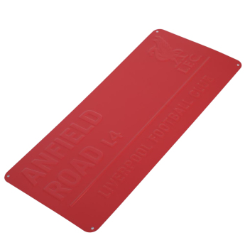 FC Liverpool cedule na zeď Red Street