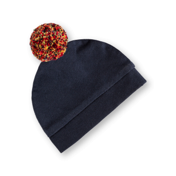 Red Bull Racing dětská zimní čepice pompom navy 2-3 years