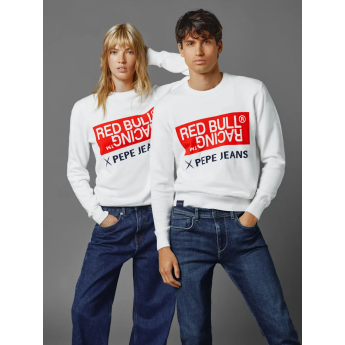 Red Bull Racing pánský svetr color block white F1 Team 2023