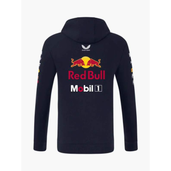 Red Bull Racing pánská mikina s kapucí official Teamline Replica zip navy F1 Team 2025