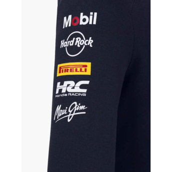 Red Bull Racing pánská mikina s kapucí official Teamline Replica zip navy F1 Team 2025