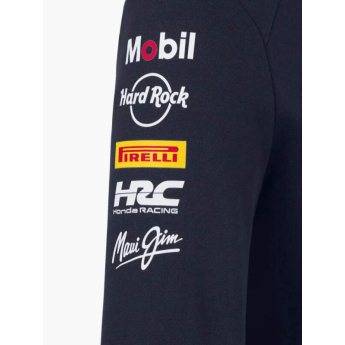 Red Bull Racing pánská mikina s kapucí official Teamline Replica navy F1 Team 2025