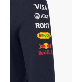 Red Bull Racing pánská mikina s kapucí official Teamline Replica navy F1 Team 2025