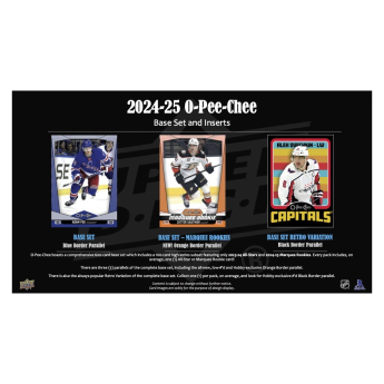 NHL boxy hokejové karty NHL 2024-25 Upper Deck O-Pee-Chee Hobby Box