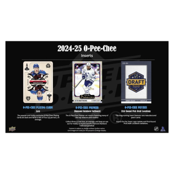 NHL boxy hokejové karty NHL 2024-25 Upper Deck O-Pee-Chee Hobby Box