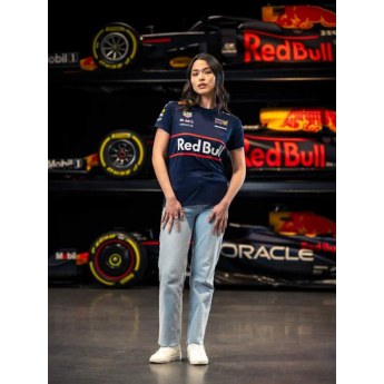 Red Bull Racing dámské tričko official Teamline Replica navy F1 Team 2025