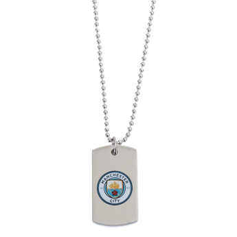 Manchester City řetízek na krk se psí známkou Colour Crest