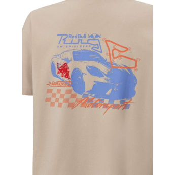 Red Bull Racing pánské tričko Porsche brown 2025
