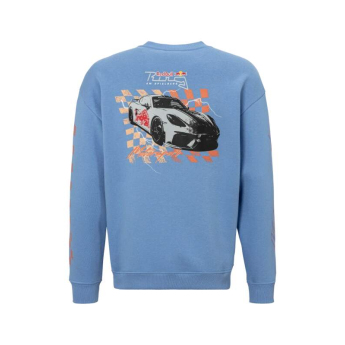 Red Bull Racing pánské tričko Porsche blue 2025