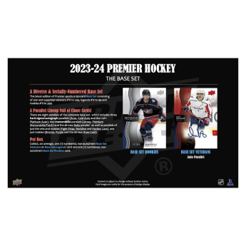 NHL boxy hokejové karty NHL 2023-24 Upper Deck Premier Hockey Hobby Box