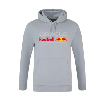 Red Bull Racing pánská mikina s kapucí logo Core grey F1 Team 2025