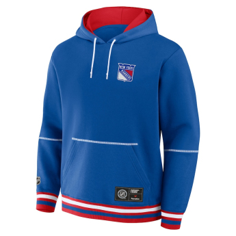 New York Rangers pánská mikina s kapucí Foundation blue
