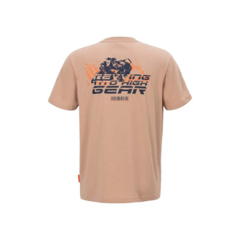 Red Bull KTM pánské tričko gear brown 2025