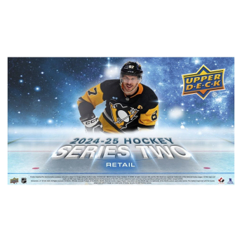 NHL boxy hokejové karty NHL 2024-25 Upper Deck Series 2 Tin Box