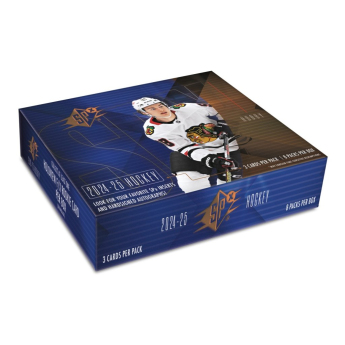 NHL boxy hokejové karty NHL 2024-25 Upper Deck SPx Hockey Hobby Box