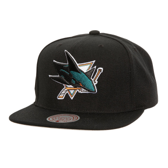 San Jose Sharks čepice flat kšiltovka Conference Patch Snapback