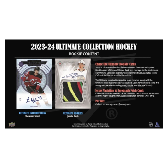 NHL boxy hokejové karty NHL 2023-24 Upper Deck Ultimate Hobby Box