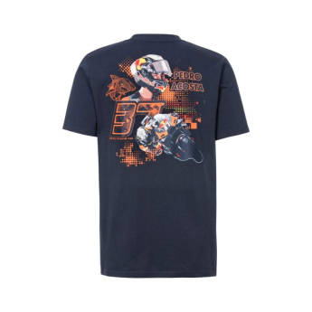Red Bull KTM pánské tričko rider Pedro Acosta navy 2025