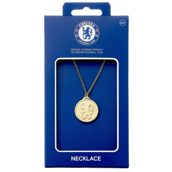 FC Chelsea přívěšek na krk Gold Finish Crest Necklace