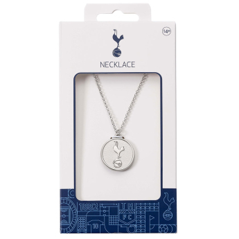 Tottenham Hotspur přívěšek na krk Silver Finish Necklace