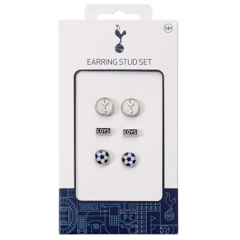 Tottenham Hotspur sada náušnic three unique designs