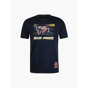 Red Bull KTM dětské tričko #33 Brad Binder Velocity Spirit navy 2025
