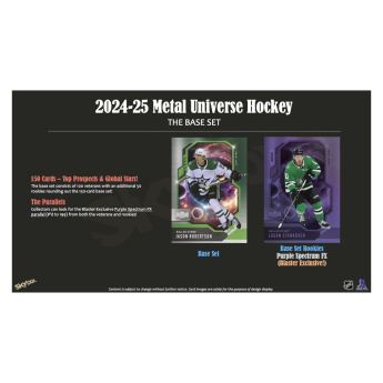 NHL boxy hokejové karty NHL 2024-25 Upper Deck Skybox Metal Universe Blaster Box