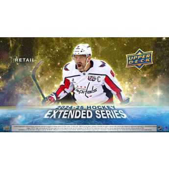 NHL boxy hokejové karty NHL 2024-25 Upper Deck Extended Series Hockey Blaster Box