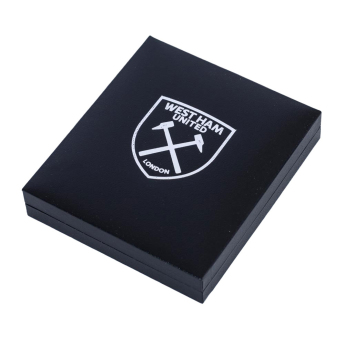 West Ham United přívěšek na krk Gold Plated Heart Necklace