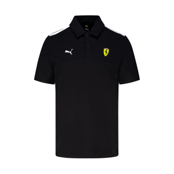Ferrari pánské polo tričko Logo black F1 Team 2025