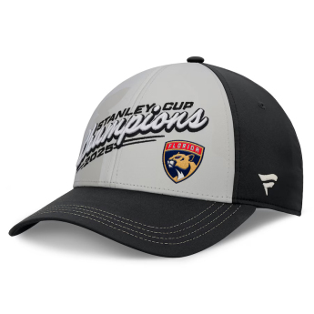 Florida Panthers čepice baseballová kšiltovka 2025 Stanley Cup Champions Locker Room Adjustable Hat