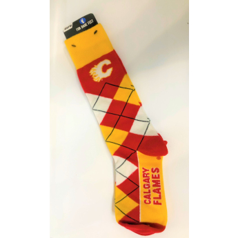 Calgary Flames ponožky Graphic Argyle Lineup Socks size: 5 - 12
