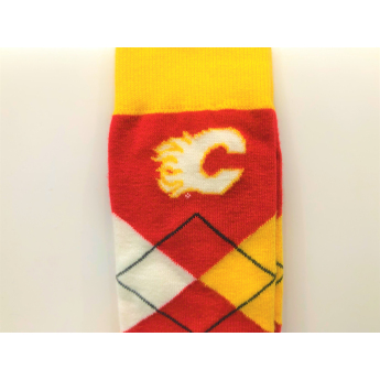 Calgary Flames ponožky Graphic Argyle Lineup Socks size: 5 - 12