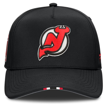 New Jersey Devils čepice baseballová kšiltovka 2025 Draft Authentic Pro Structured Adjustable