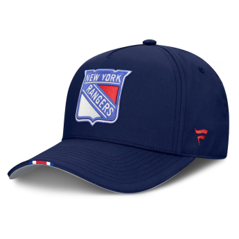 New York Rangers čepice baseballová kšiltovka 2025 Draft Authentic Pro Structured Adjustable