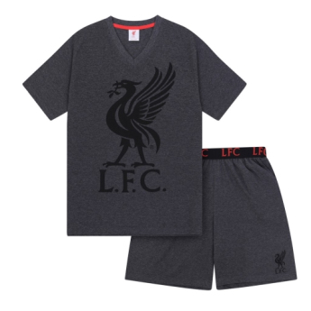 FC Liverpool pánské pyžamo SLab grey