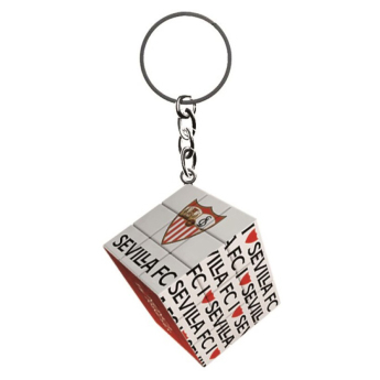 FC Sevilla přívěšek na klíče rubik