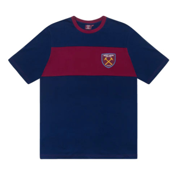 West Ham United pánské pyžamo Long navy