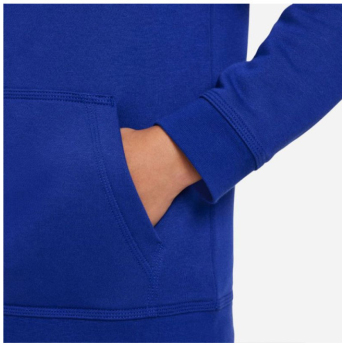 FC Chelsea dětská mikina s kapucí Zip blue